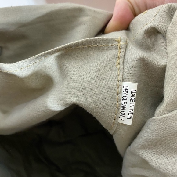 5/$25 Canvas Boho Hobo Bag Tote Shoulder Bag With Leather Straps And Star Design - Picture 7 of 12